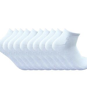 Organic Cotton Socks: 10 PACK Size 7-10 or 11-14